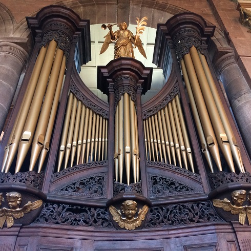 St Alkmund's Whitchurch Shropshire Organ Case