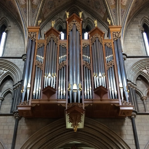 Worcester Cathedral North Quire Organ Case